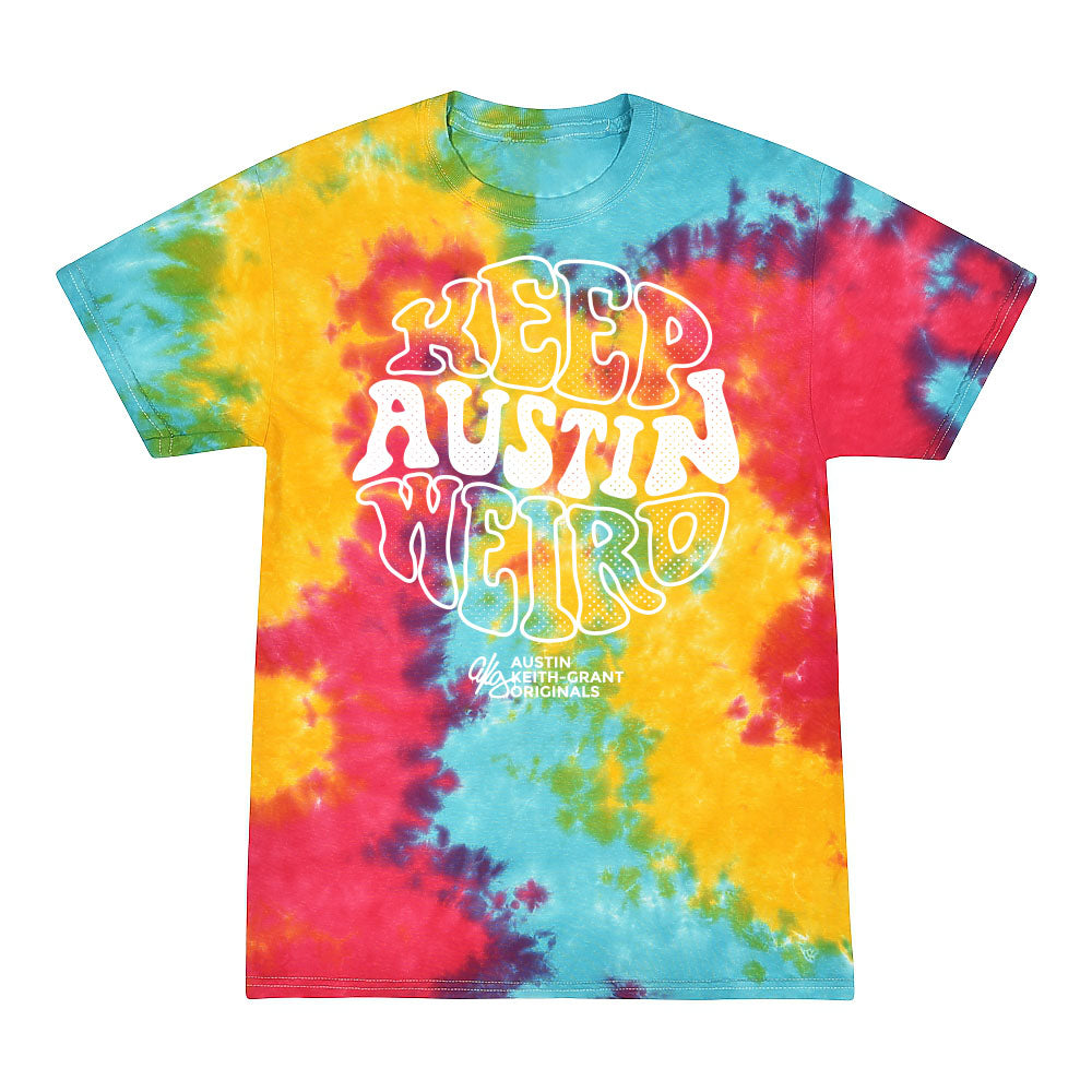 Keep Austin Weird Tee - Tie Dye