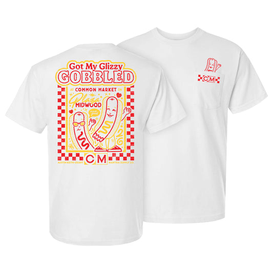 AKG Glizzy Tee - Common Market x Hot Dog Bar Crawl (LOCAL PICKUP ONLY @ CMPM)